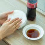 무타공 화장실 욕실 방수시계 냉장고 전자 벽시계 주방 붙이는 흡착 자석 건전지 수달 : 인생템상회