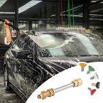 교체용 레인코보 5개 노즐 료비 압력 커넥터 4인치 실버 세척기 어댑터 허스키 포틀랜드 : 토탈이커23