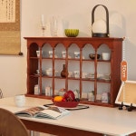 원목 빈티지 벽걸이 선반 컵 소품 수납 장식장 엔틱 후크 수납장 앤틱 벽선반 인테리어 주방 앤티크 Small : 글로리샵55