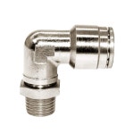 어댑터(5팩) 1/4인치 OD 엘보우 튜브 90 도 X BPL 푸시, 베두안 남성 브라스 피팅 3/8인치 NPT 연결 에어 1/2 Tube OD-3/8 NPT 1Pc... 