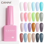 CANNI 9ml 젤 매니큐어 HEMA FREE 9001-9168 키트 화려한 컬러 풀 커버리지 UV LED 반영구적 바니시 손톱 : 사과몰23