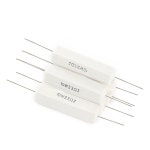 10PCS 10W 시멘트 22 10K 저항 1K 25 전력 10R 15 30 50R 5R 100K 10 1R 100 20 저항기 33 1 2R : 벨루미q