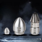 노즐 드레인 뚫기 청소용 장비 10미터 40L앞뒤6 뚫다 세척기 호스 하수구 강선관을 10미터 2개 오수관 고압 청소 뚫다 깍지 강선관을 부품... 