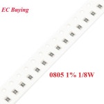 1% 0805 SMD 저항기, 0R ~ 20M 18W 0 0.1 1, 10 100 150 220, 330 ohm 1K 2.2K 4.7K 10K 100K 1R 10R 100R 150 : 레드종합상사6