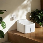 Xiaomi Mijia 스마트 애완 동물 마시는 분수 2 3L 용량 무선 워터 펌프 자동 감지 고양이와 개 긴 배터리 수명 : 프린스타42