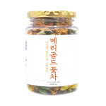 다섯번 덖음 수제 전통 메리골드 꽃차 대용량 30g : 정을담은집