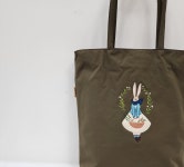 토끼 가방 숄더백 에코백 담스 : 미술관옆소품가게