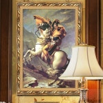 해피샵29 명화 나폴레옹 액자 명화액자 대형액자 벽걸이형액자 현관액자 벽장식소품 거실대형액자 : 해피샵29