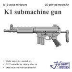 1:12 K1 submachine gun : 제이셰이프