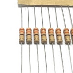 20pcs 1W 탄소 필름 저항기 3.3 3.6 3.9 33 36 39 330 360 390 Ohm R K 5% 저항 3R3 3R6 3R9 3.3K 33K 39K 0.1R-3M : 레드종합상사6