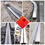 nrjy 배수로관 덮개 플륨관 측구수로관 플라스틱 U자 201스틸 150x50x1000mm2줄가장자리 : 나리자야-narijaya