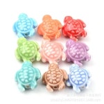 10PCS 유약 세라믹 바다 거북 구슬 보석에 대 한 스페이서 비즈 DIY 팔찌 목걸이 액세서리 만들기 1 18.5x14.5mm : 올인원글로벌