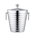 스텐 푸쉬업 선물 쿨러 17 스틸 아이스버킷 1L 더블 얼음 얼음통 버켓... 스트레이트 1L 1 블랙 더블 아이스버켓 클래식 아이스버킷 스트레이트... 