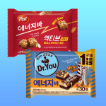 에너지 충전 프로젝트 에너지바 미니 2종 혼합 (닥터유 에너지바 미니 310g + 포스트 에너지바 액티브 미니 210g) : 닥터박의 선택