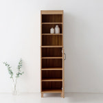 선반수납장 거실 침실 수납장 틈새장 400x400x1500mm, 8단, 캄포어베니어 : 핸리하우스