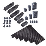 교체(3/8-16) 키트 다운 프로 밀 58개 브리지포트 T-슬롯 클램프 7/16인치 클램핑 홀드 셋업 세트용 시리즈 라세파터 Blue 1/2 Inch... 