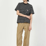 단톤 DANTON 여성 무지 반팔 포켓 티셔츠 25SS DT-C0197 TCB 4컬러 : 브랜드리스트
