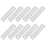 파티킬 압축 스프링, 0 5MM 와이어 직경 X 6MM OD 25MM L, 10개 304 : 하운박스