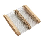 100PCS 12W 탄소 필름 저항기 5% 1R 2R 10R 100R 1K 2K 5.1K 10K 20K 47K 100K 1M 옴 220R : 레드종합상사6