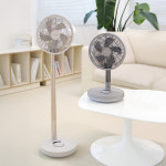 제니퍼룸 BLDC 폴더블 무선선풍기 써큘레이터 접이식 가정용 캠핑용 오트밀 JRL-FF085COM : 제니퍼룸