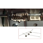 철사 직경 2MM G1067SRG10 뒷면 도금 뚜껑 니켈 커버 강철 밥솥 액세서리 비틀림 14mm 2mm 104 : 미피의비밀