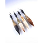 서예붓 큰글씨붓 큰붓 액자필 산수화 족제비털 만년필 사무실 4종 : 보라큐브