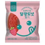 오븐에 구운 달광 도넛 45g 30개 사무실 탕비실 간식 도너츠 : 킥트인
