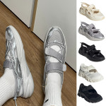 아디다스 메리제인 발레코어 운동화 아디폼 오즈웨이브 스니커즈 키높이 플랫폼 발편한 운동화 : 무이브랜드