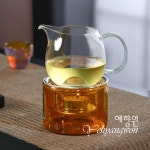 [다도 워머] 예향원 핸드메이드 컬러 글라스 티 스토브 티워머 E-10465 : 예향원