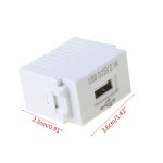 128  220V ~ 5V 2.1A USB 인터페이스 어댑터 스위치 변환기 모듈 충전 : 수호물류
