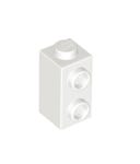 [레고부품] 변형브릭 White Brick, Modified 1 x 1 x 1 2/3 with Studs on Side (Item No: 32952 / 6218841) : 원더 브릭