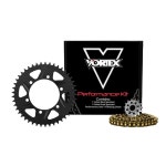 Vortex G2269 3 g2269 Sp /Chain Kit Stl/Alu 14/43T Blk Sx3 520 112L Gld : 로웰스토어