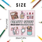 성인을 위한 핑크 테마 색칠 공부 책 - 재미와 휴식을 위한 24페이지 창의적인 색칠 매니아를 위한 다양한 디자인 : 사랑컴퍼니