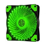 히온진 음소거 12cm 33 LED RGB 라이트 쿨링 팬 히트싱크 컴퓨터 PC 케이스 팬(블랙) Black : DS상사a5