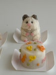 파주 몽마르쉐 햄스터 수제간식 생일 초미니 케이크 : mong marche