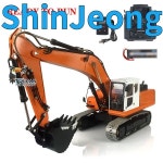 품질보증 1/14 금속 LESU PC360 RC 유압 굴삭기 RTR 트럭 모델 트랙 스프로킷 서보 모터 ESC 로모트 컨트롤러, THZH1201 용 장난감... 