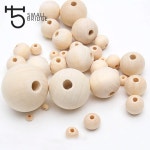 10 12 16 18 20 25mm 천연 나무 구슬 둥근 보석에 대 한 스페이서 비즈 DIY 수제 액세서리 만들기 4mm 400pcs : 올인원글로벌