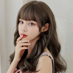 긴머리 웨이브 통가발 브라운 여자통가발 자연스러운가발 힐링스토어 : 힐링분점