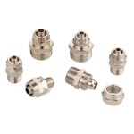 10PCS BSP PC4-M5 6-01 8-02 1/2 빠른 트위스트 퀵 커넥터 호스 튜브 파이프 용 남성 스트레이트 공압 공기 피팅 : 지산상사물류