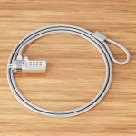 노트북 자물쇠 비밀번호 보안 잠금 도난 방지 학생 사무실 번호키 열쇠 잠금장치 : 푸른에스마켓