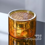 [다도 워머] 예향원 핸드메이드 컬러 글라스 티 스토브 티워머 E-10465 : 예향원