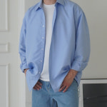 이티씨맨션 얇은 오버핏 여름셔츠 구김없는소재 남녀공용 남방 : 올라올라 Hola Hola