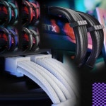 본토의 PC 16AWG 24핀 ATX 4+4핀 EPS 8핀 컴퓨터 비디오 케이블 어댑터 커넥터용 PSU 연장 : 넘버원배송