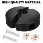 Yaocom 2, 스프링 구동 에어 호스 릴 조절 가능 교체 부품용 접이식 스토퍼 설정 고무 범퍼 1/2 ID 0.75인치에서 0.87인치 자동 되감기... 