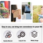 Utoolmart 스프링 밸런스 걸이 후크 휴대용 금속 무게 측정기 힘 측정기 킬로 및 LBS 25kg 무게 측정기, 가족 또는 야외용. 12000g : 피크온원