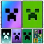 PC 게임 M-Minecraft 벽 예술, HD 캔버스 인쇄 포스터, 가정, 룸, 인터넷 카페, 방 장식 그림에 적합 : 지안무역