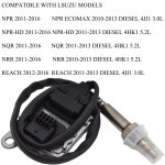 호환 노산소 센서 5WK9 6731A 8982313911 Isuzu NRR NQR NPR-HD NPR 디젤 엔진 2010과 호환되는 질소 산화물 DEF 촉매 : 도원닷컴