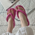 [G3299] 새로이 플립플랍 웨지 통굽 키높이 조리 슬리퍼 5CM : 새로이클라쓰