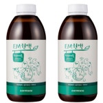EM원액 활성액 이엠 발효원액 용액 효소 만들기 500ml, 2개 : Smile Markett