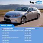 렉서스 02-03 ES300, 13-18 ES300h/ES350, 04-06 ES330/RX330, 토요타 2005-06 아발론, 2013-18 02-06 캠리, 2012-17 : 엘레아스